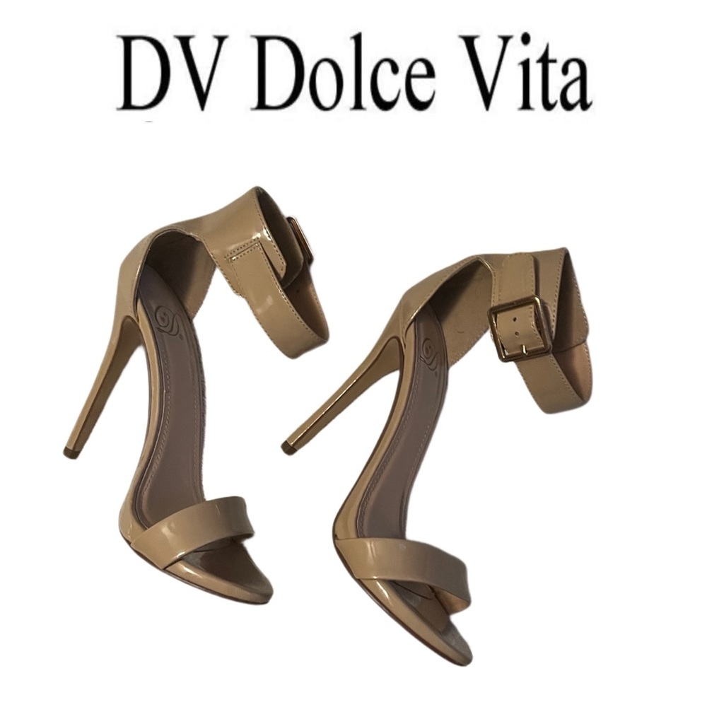 Dolce Vita cream 4” Strappy Stillettos